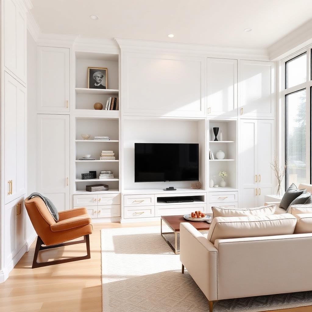 Media Wall Built-In — West Springs