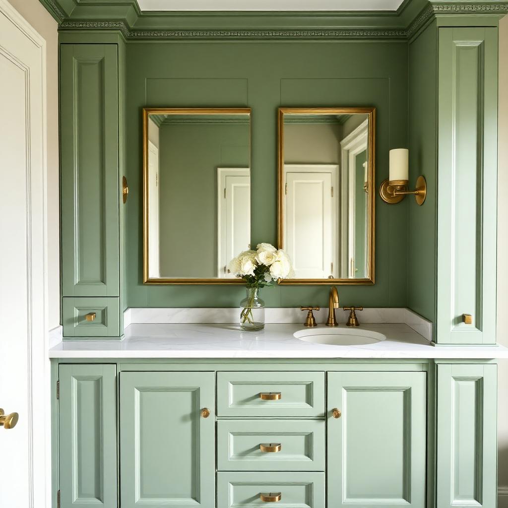 Sage Powder Room — Inglewood